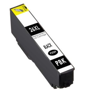 EPSON 26XL T2631 C13T26314010 BLACK ΣΥΜΒΑΤΟ ΜΕΛΑΝΙ 8.7ML 500 ΣΕΛΙΔΕΣ