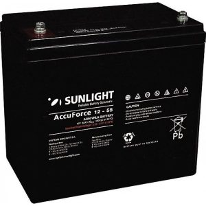 ΜΠΑΤΑΡΙΑ ΜΟΛ. SUNLIGHT ACCUFORCE 12V 55Ah