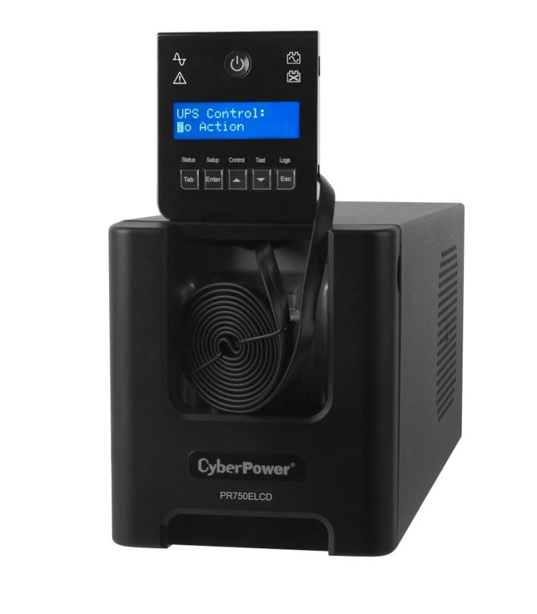 CYBERPOWER UPS Professional PR750ELCD Line Interactive LCD 750VA - Image 2