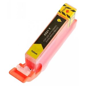 CANON CLI-521Y YELLOW ΣΥΜΒΑΤΟ ΜΕΛΑΝΙ 9ML 510 Σελίδες