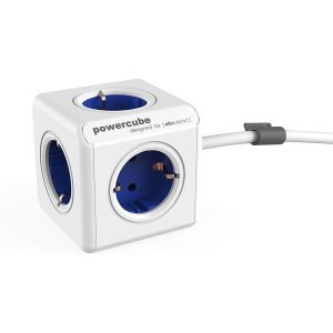 ALLOCACOC PowerCube Extended - Πολύμπριζο - Μπλε 1306BL/DEEXPC