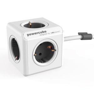 ALLOCACOC PowerCube Extended - Πολύμπριζο - Γκρι 1306GY/DEEXPC