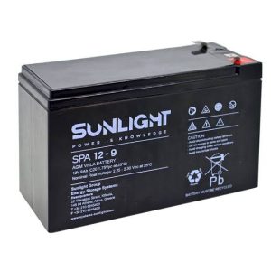 ΜΠΑΤΑΡΙΑ ΜΟΛ. SUNLIGHT 12V 9Ah
