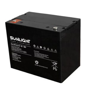 ΜΠΑΤΑΡΙΑ ΦΩΤΟΒΟΛΤΑΪΚΩΝ SUNLIGHT ACCUFORCE 12-80S